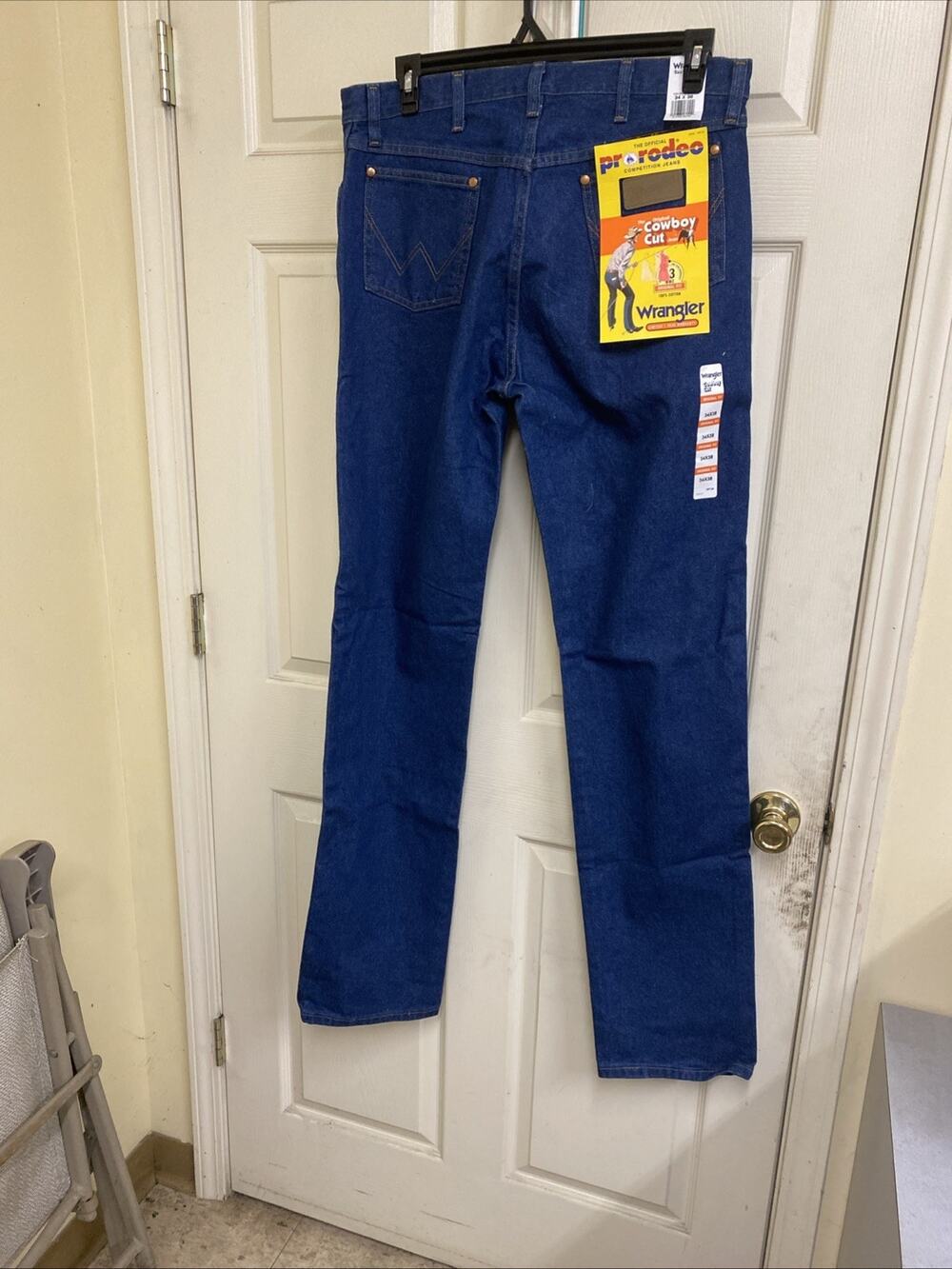 Wrangler 13MWZ Cowboy Cut Jeans - Blue 34x38